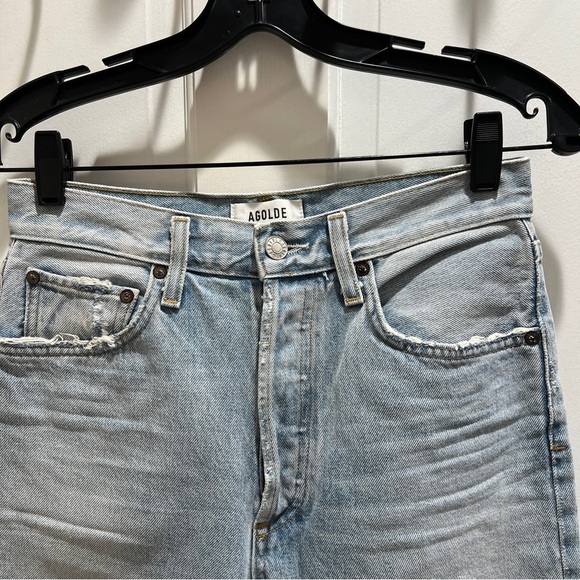 AGOLDE Riley High Rise Straight Crop Jean - Picture 6 of 9